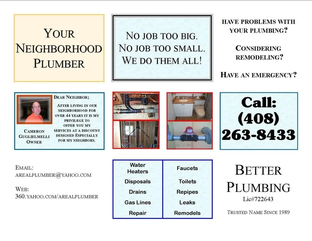 Slide of Better Plumbing