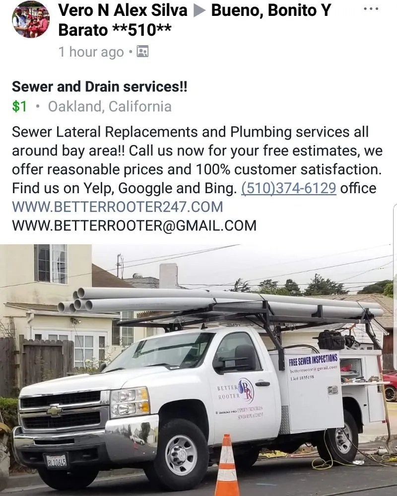 Slide of Better Rooter