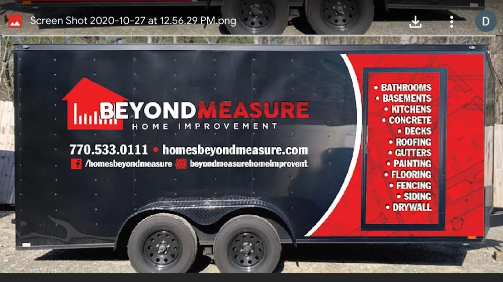Slide of Beyond Measure Home Improvement