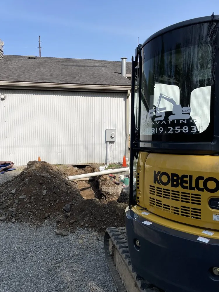 Slide of BFS Excavating