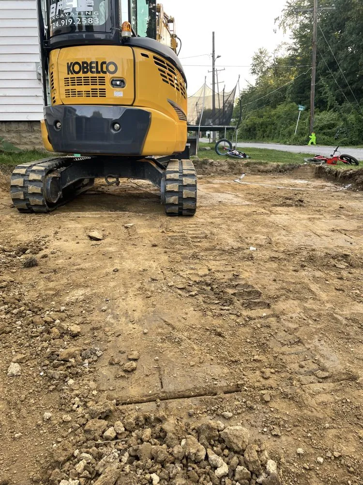 Slide of BFS Excavating