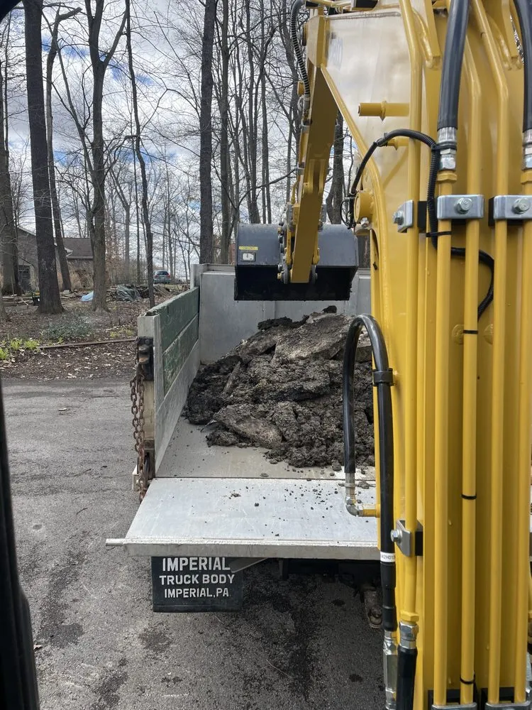 Slide of BFS Excavating