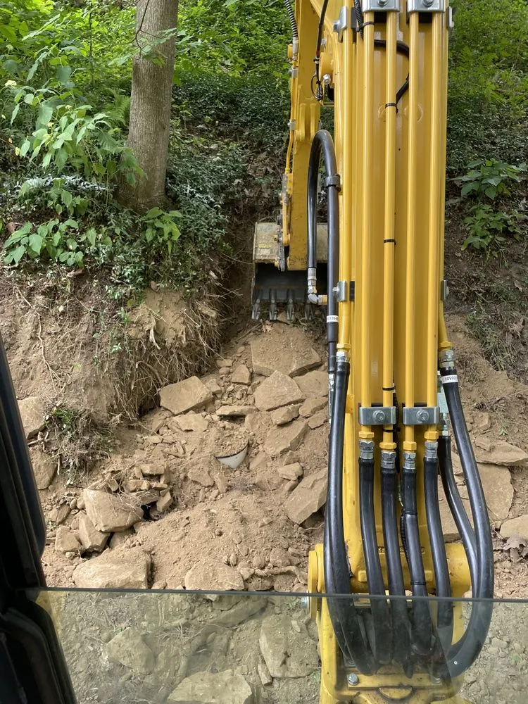 Slide of BFS Excavating