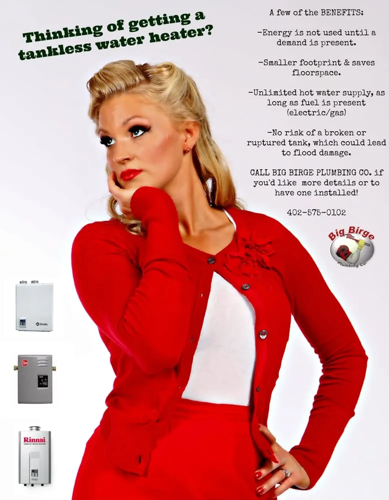 Slide of Big Birge Plumbing