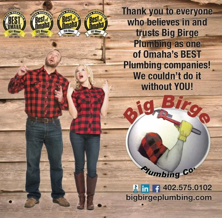 Slide of Big Birge Plumbing