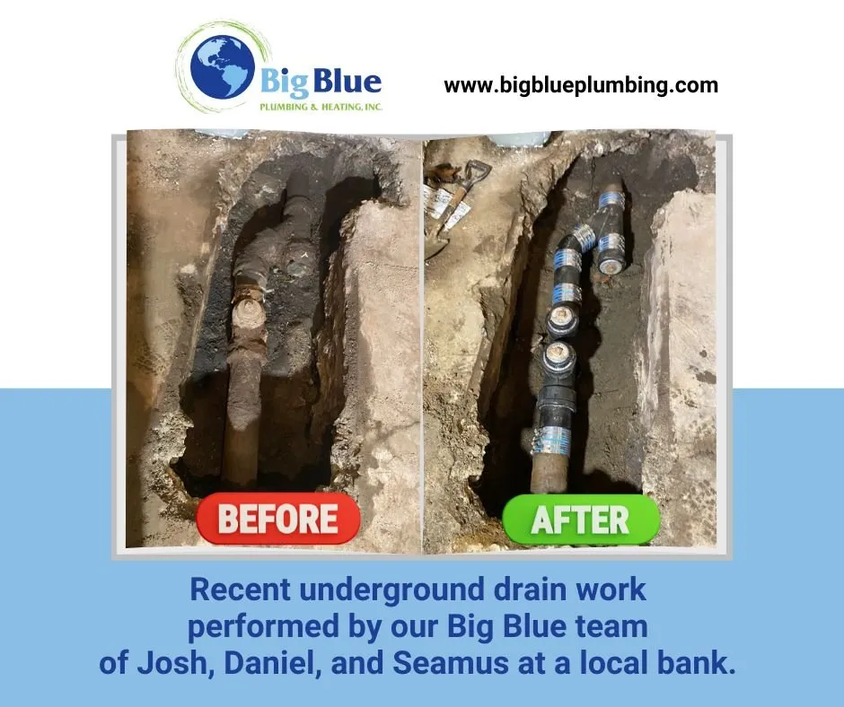 Slide of Big Blue Plumbing & Heating
