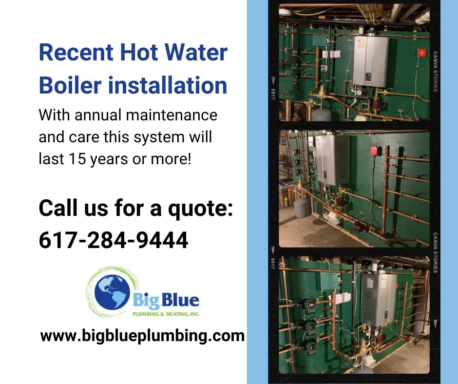 Slide of Big Blue Plumbing & Heating