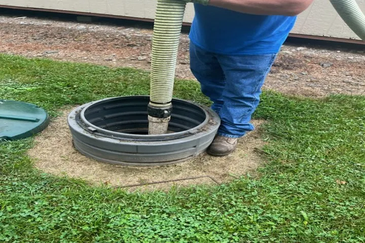 Slide of Big Brad's Septic Service