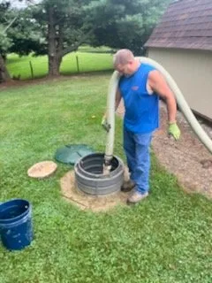 Slide of Big Brad's Septic Service