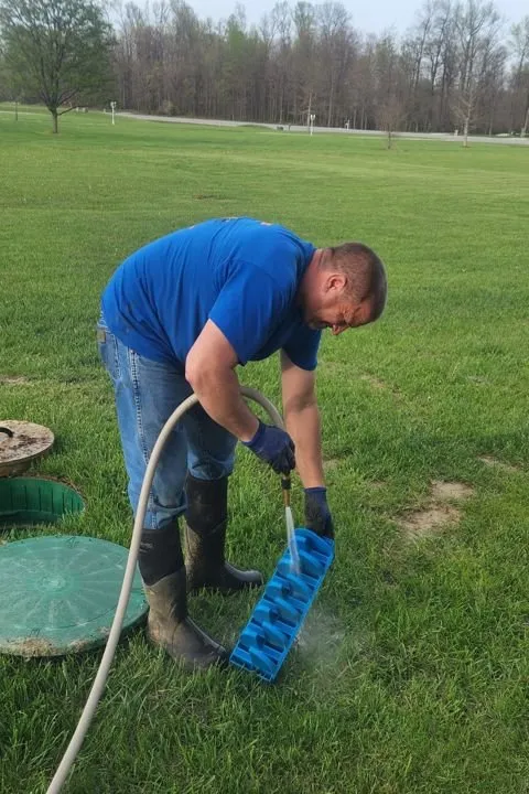 Slide of Big Brad's Septic Service