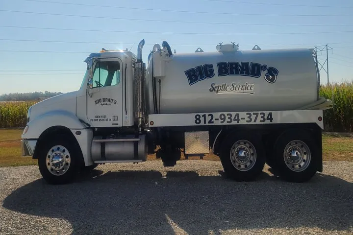 Slide of Big Brad's Septic Service