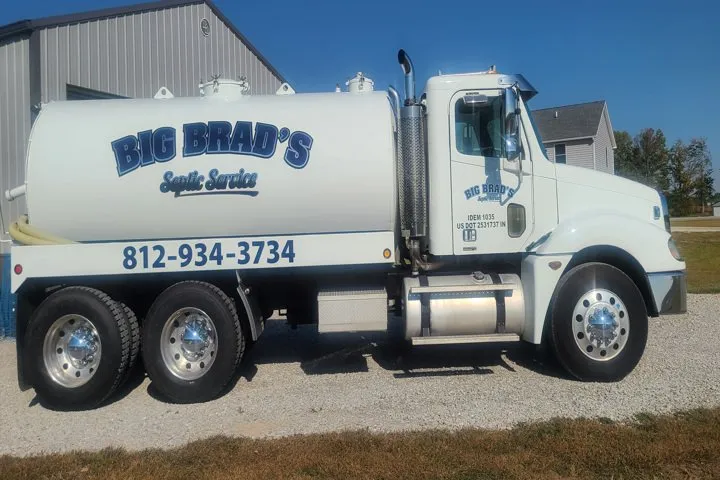 Slide of Big Brad's Septic Service