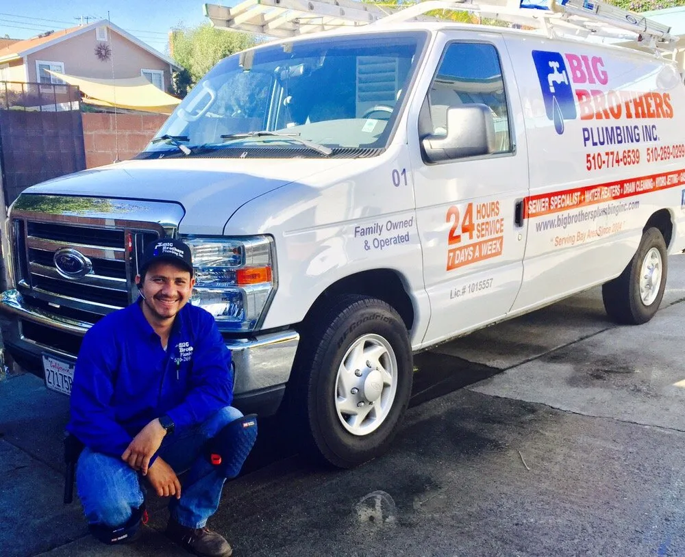 Slide of Big Brothers Plumbing