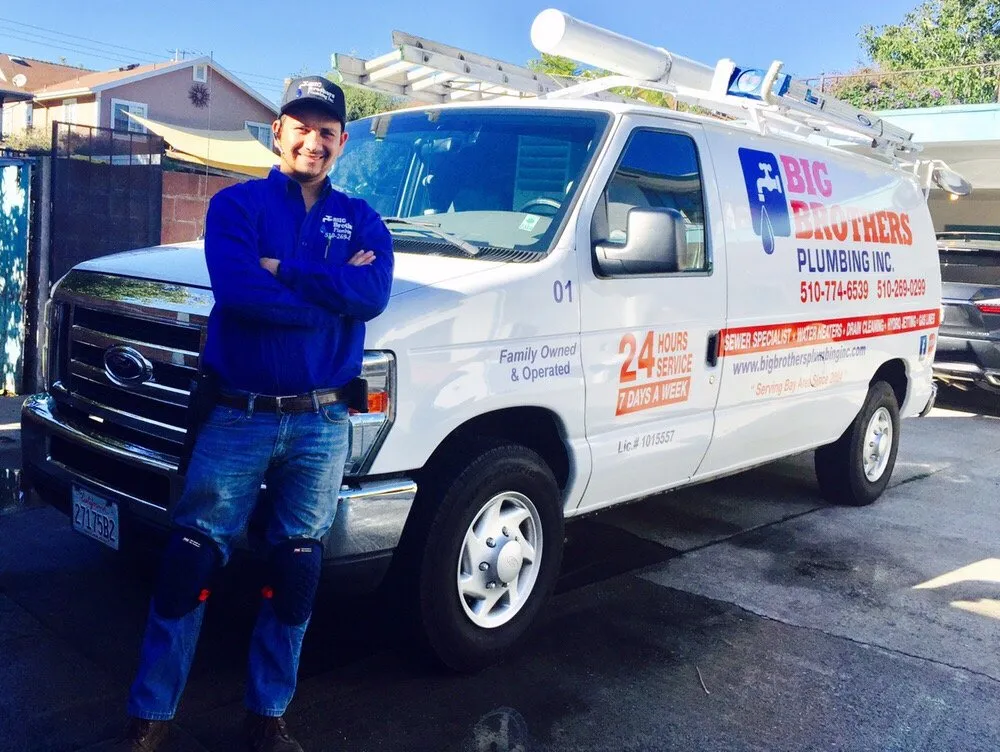 Slide of Big Brothers Plumbing