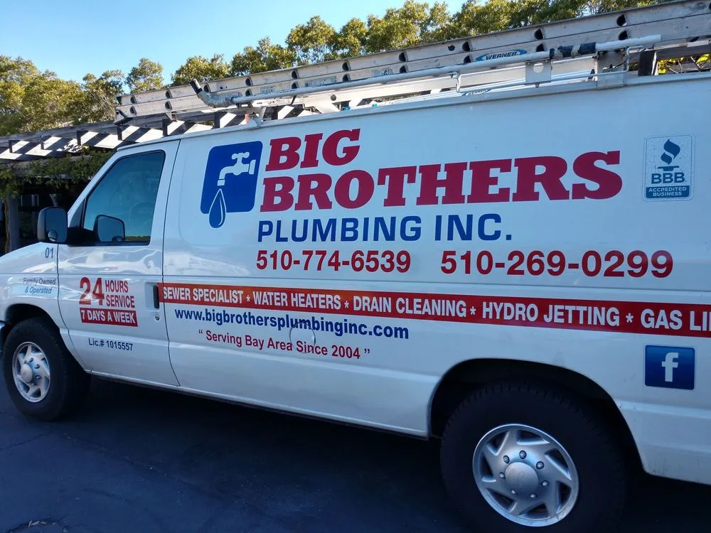 Slide of Big Brothers Plumbing