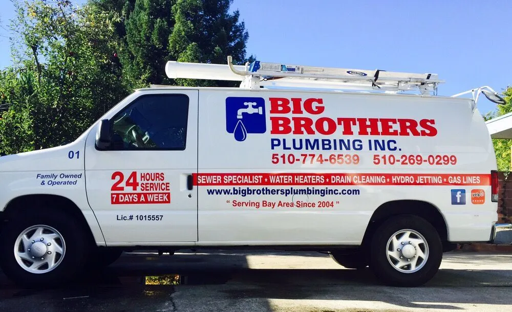 Slide of Big Brothers Plumbing