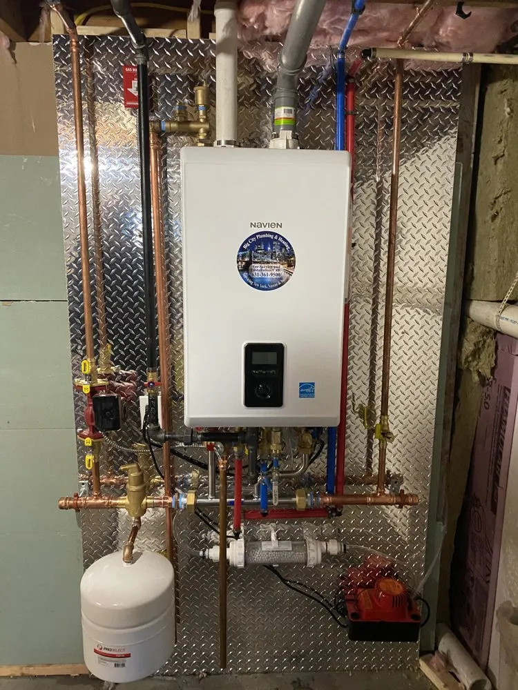 Emergency pipe repair for homes in Centereach, NY by Big City Plumbing & Heating