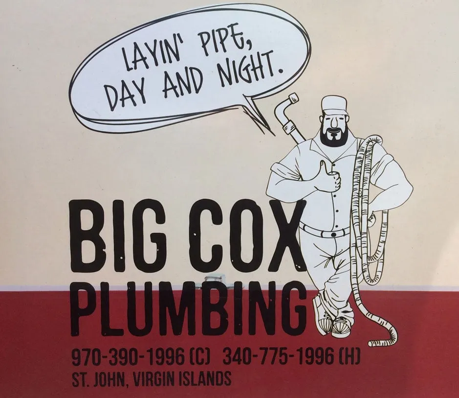 Slide of Big Cox Plumbing