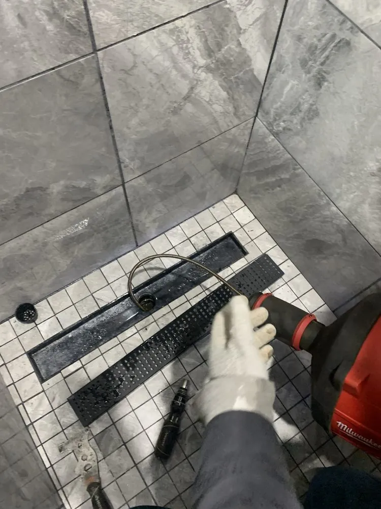 Slide of Big Flow Drain