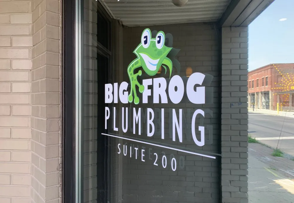 Slide of Big Frog Plumbing