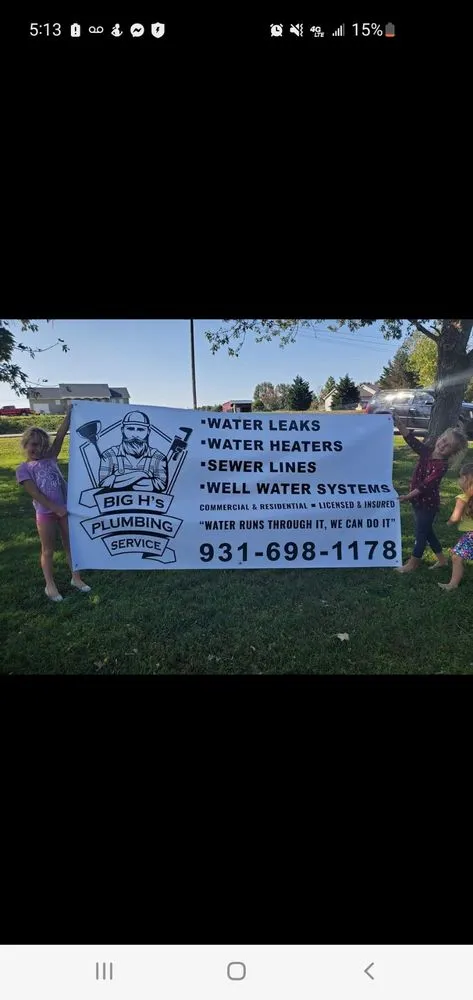 Slide of Big H's Plumbing