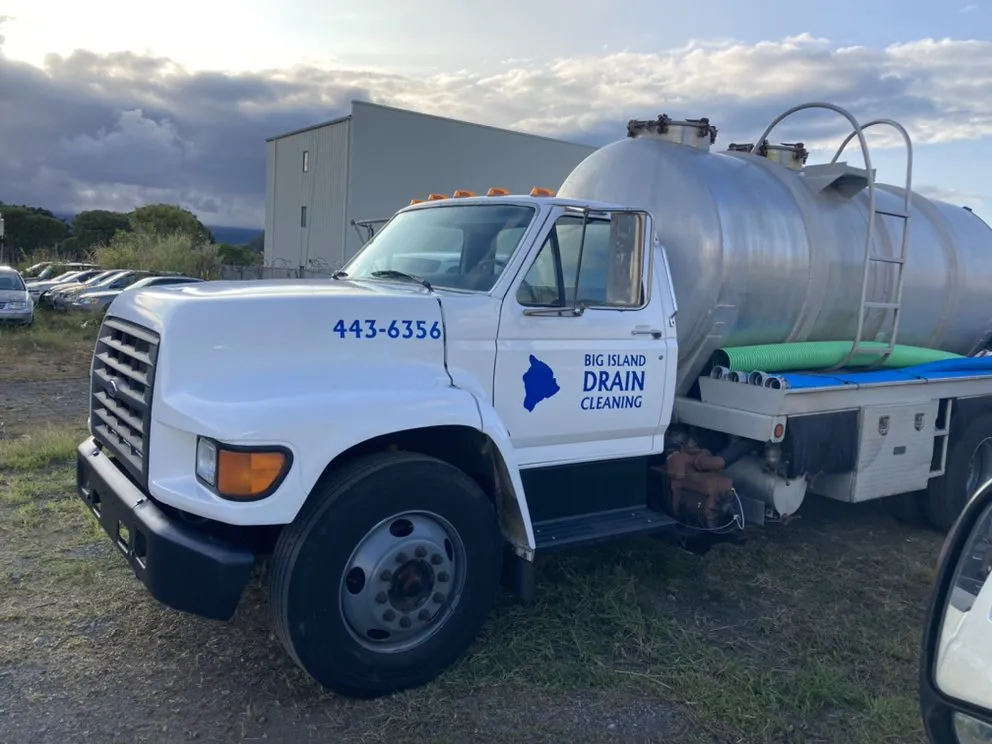 Slide of Big Island Drain Cleaning