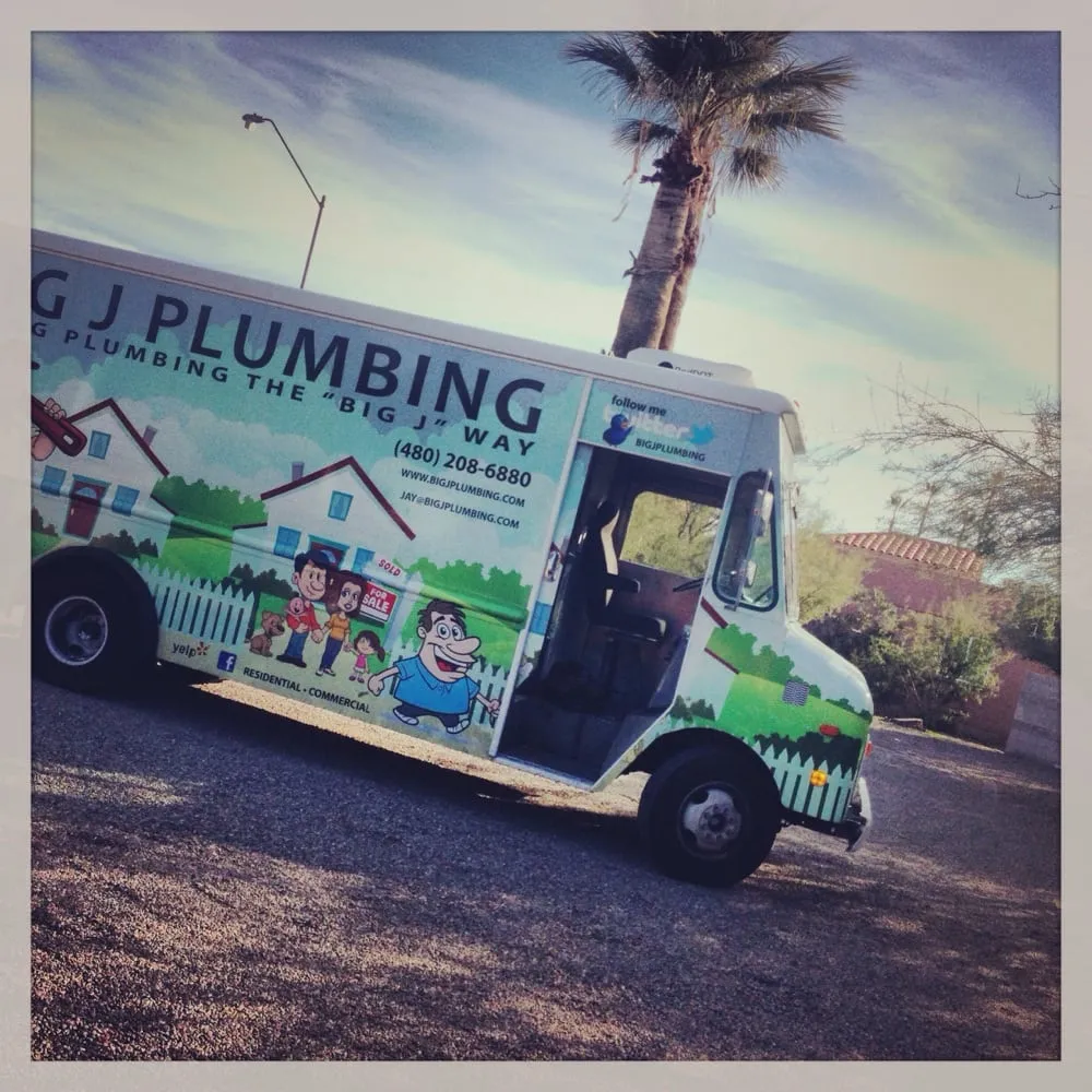 Slide of Big J Plumbing