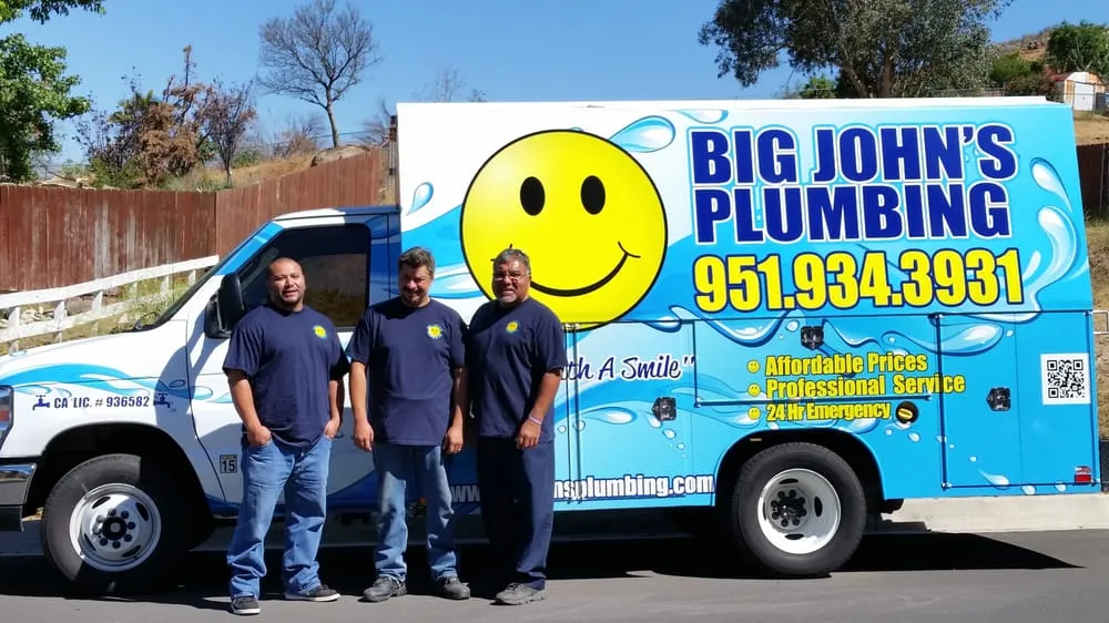 Slide of Big John's Plumbing - Riverside