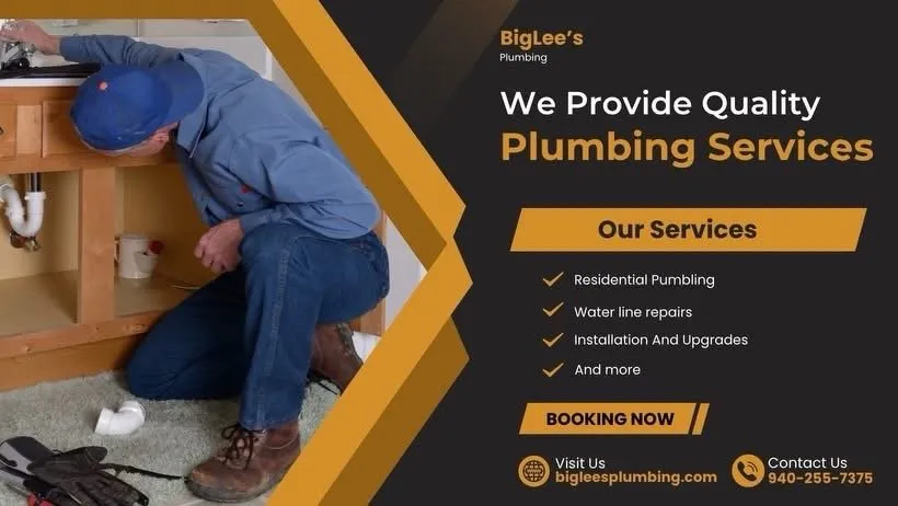 Slide of Big Lee's Drain Cleaning