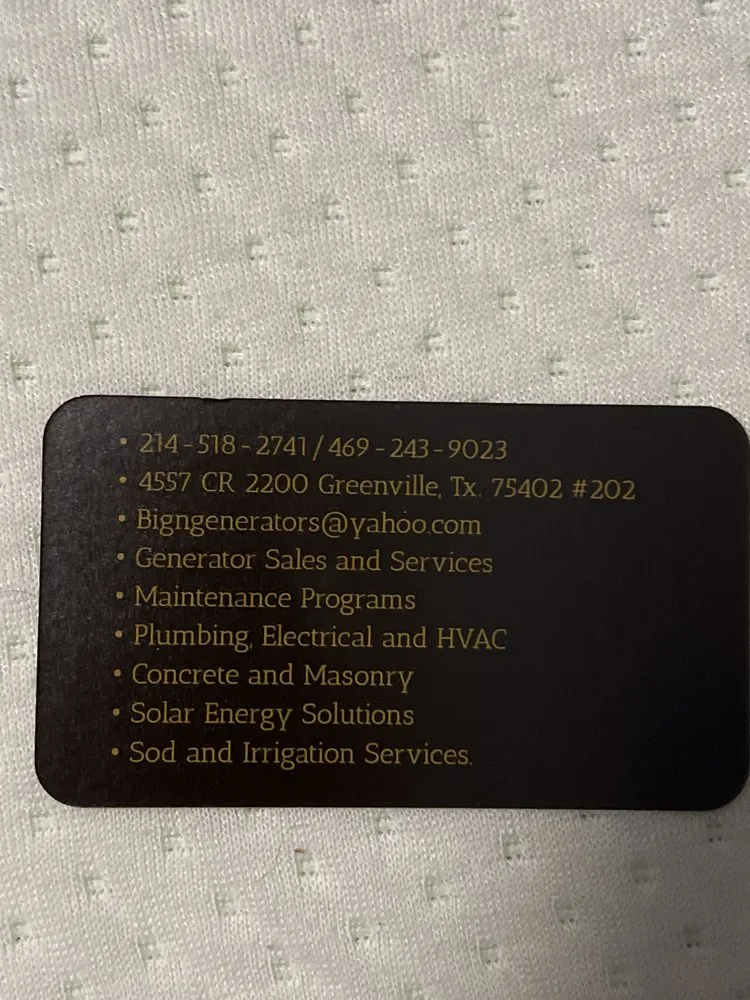 Slide of Big N Services