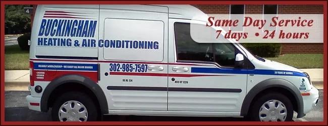 Slide of Big Red Buckingham HVAC, Plumbing, Electric