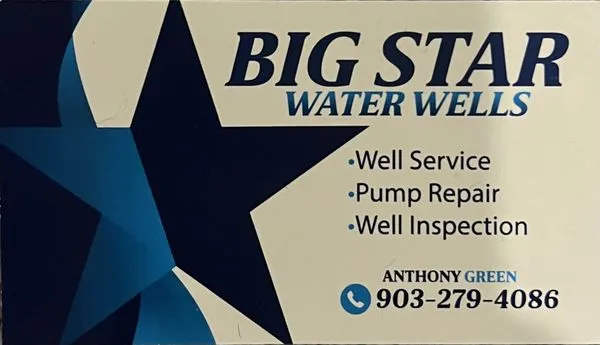 Big Star Water Wells