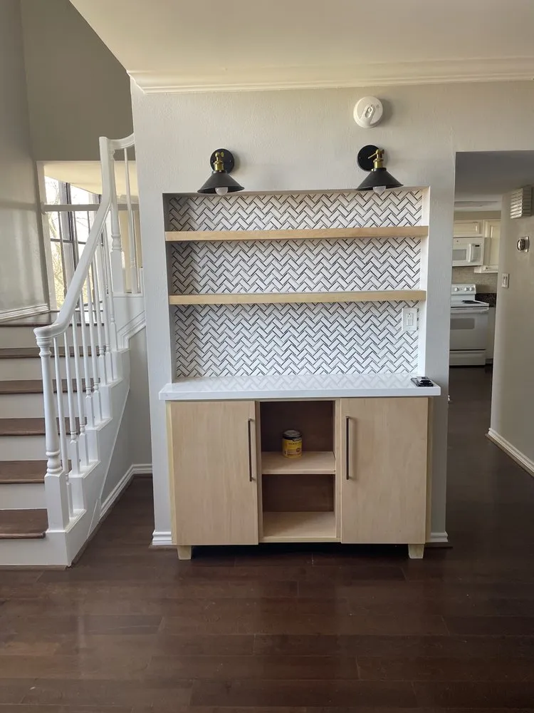 Slide of Big Tine Construction