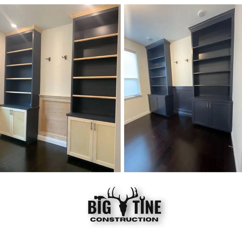 Slide of Big Tine Construction