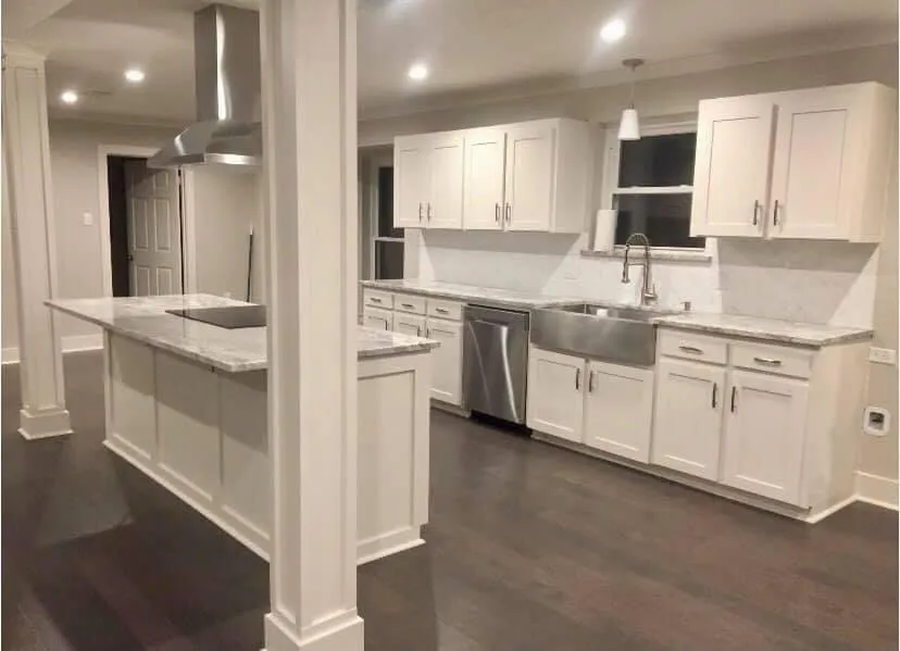 Professional water heater service for homes in Houston, TX by Big Tine Construction