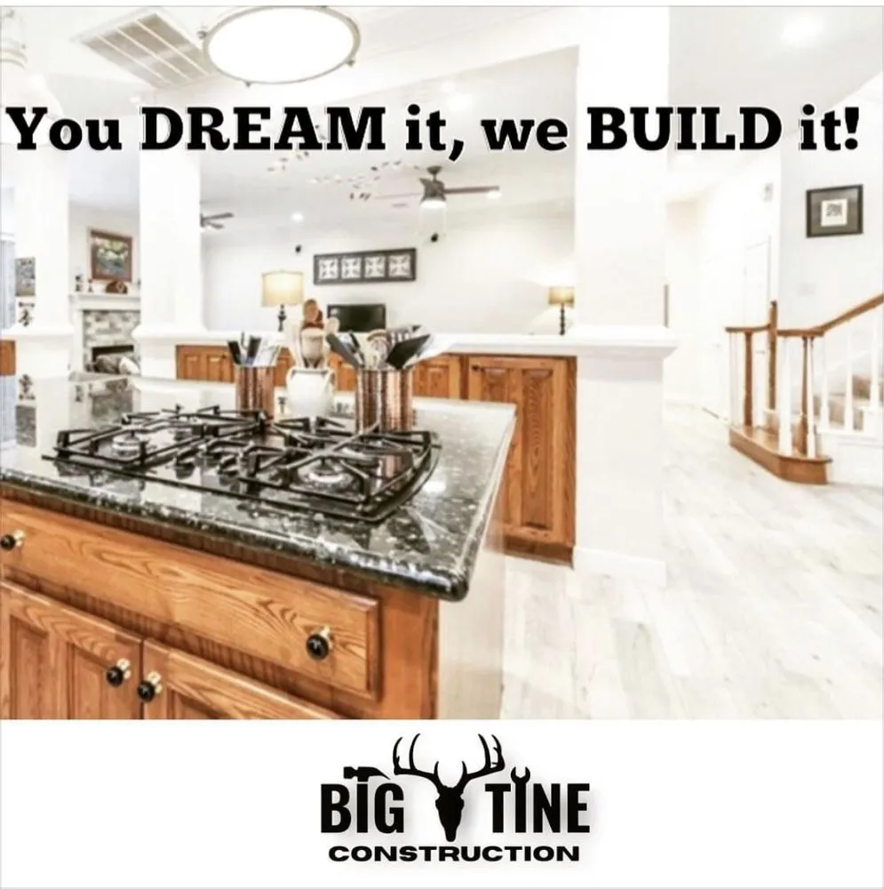 Slide of Big Tine Construction