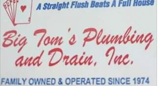 Big Tom's Plumbing & Drain Logo