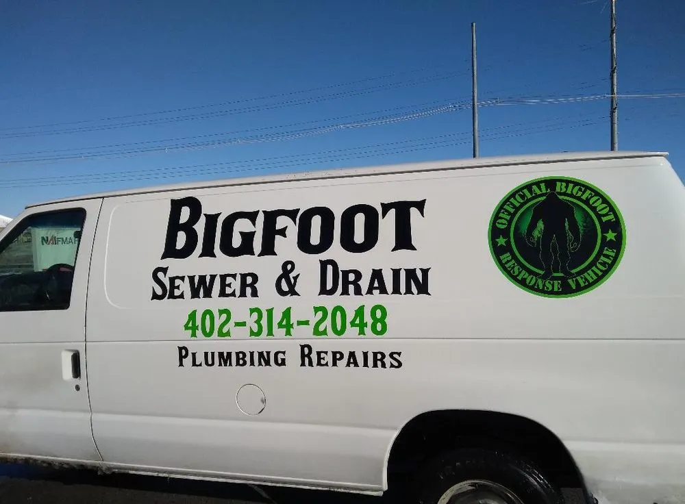 Slide of Bigfoot Sewer Drain and Plumbing Repairs