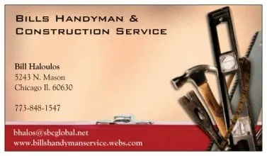 Slide of Bill's Handyman & Construction Service