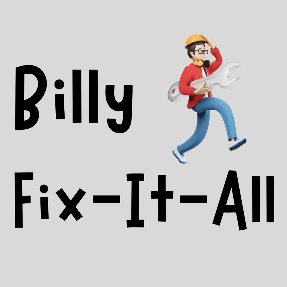Slide of Billy Fix-It-All Handyman