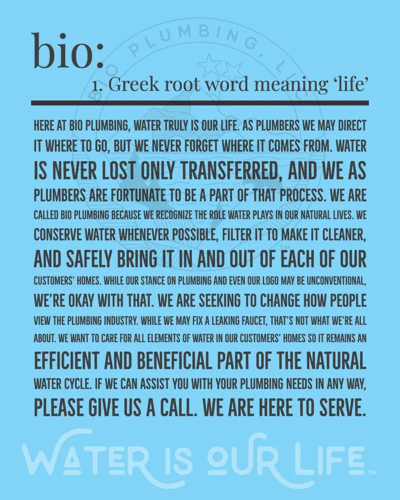 Slide of Bio Plumbing