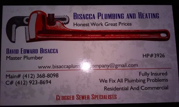 Bisacca Plumbing and Heating Logo