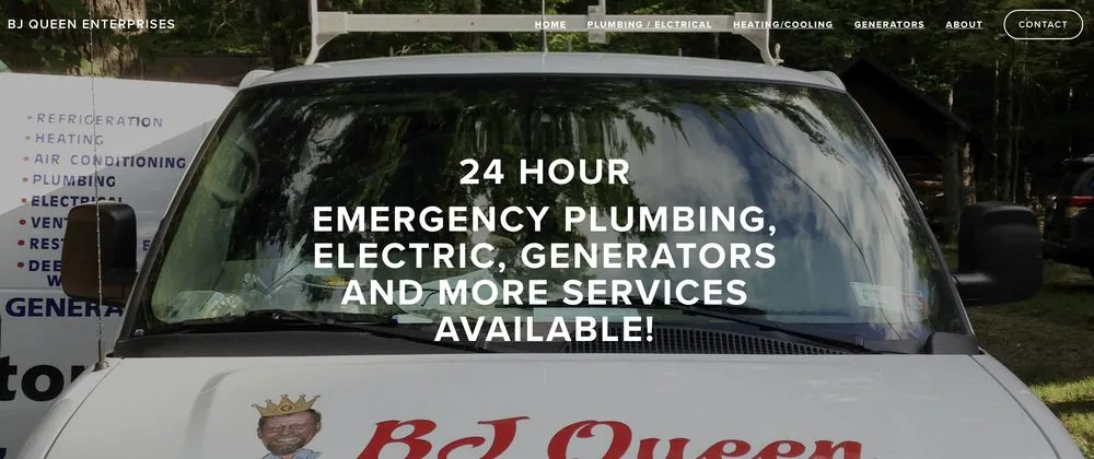 Emergency plumbing repair for homes in Eagle Bay, NY by BJ Queen Enterprises