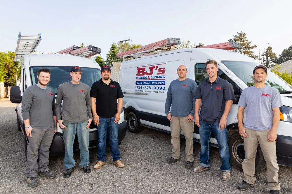 Slide of BJ's Heating & Cooling