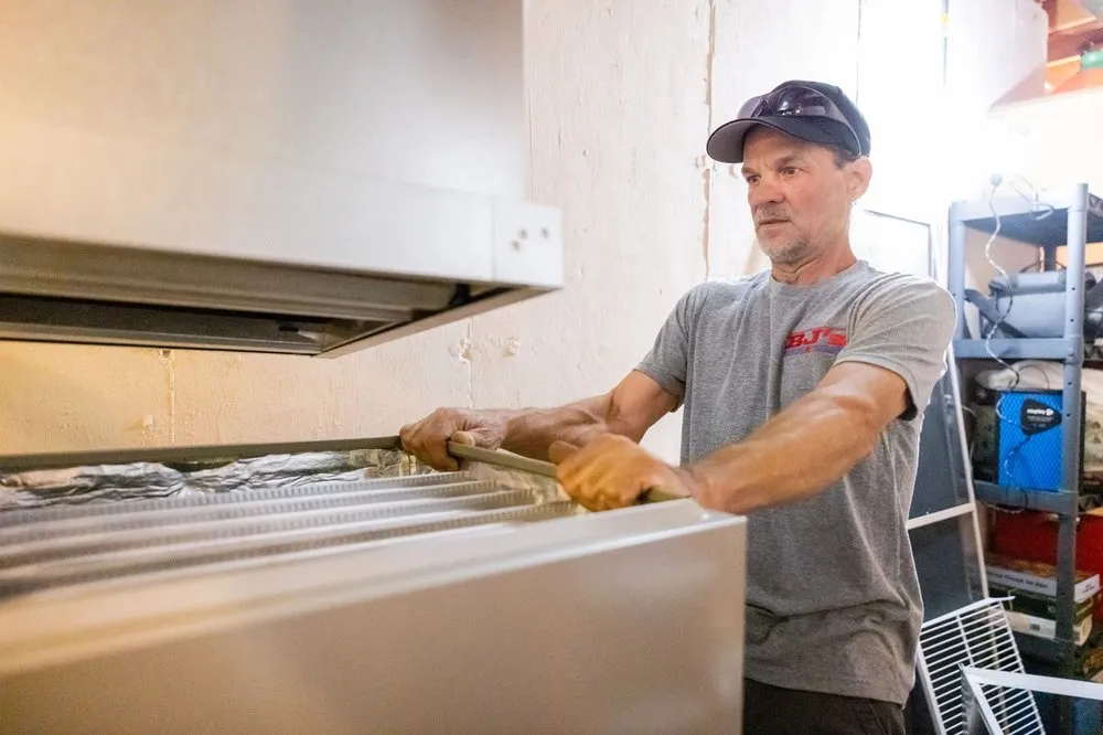 Slide of BJ's Heating & Cooling