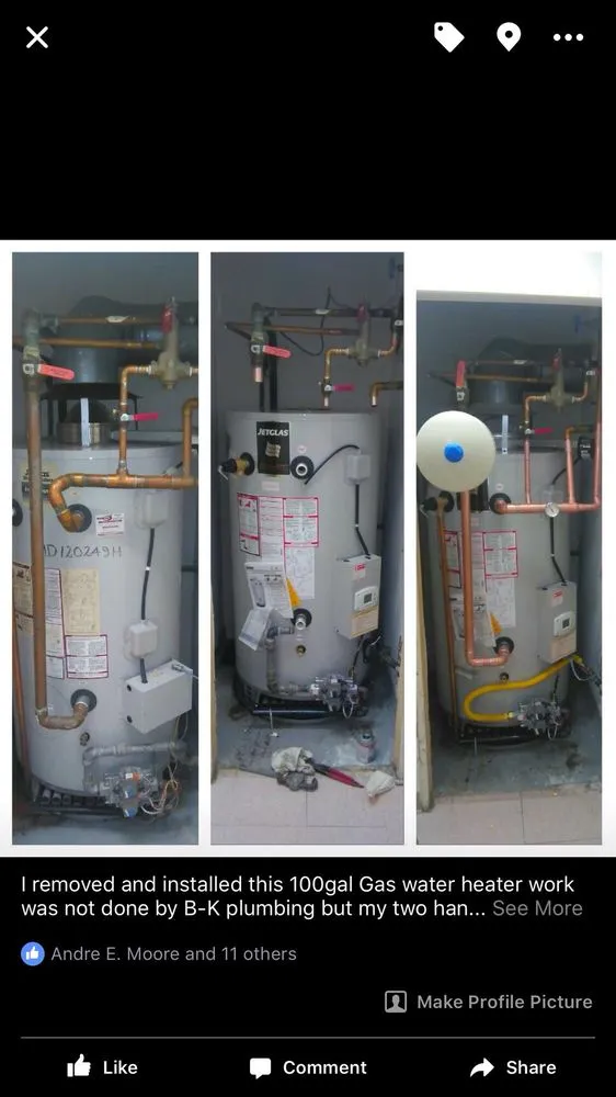 Slide of BK Plumbing