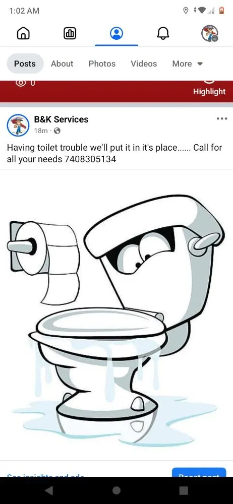 Slide of B&K Services