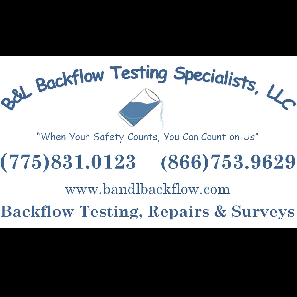 Slide of B&L Backflow Testing Specialists