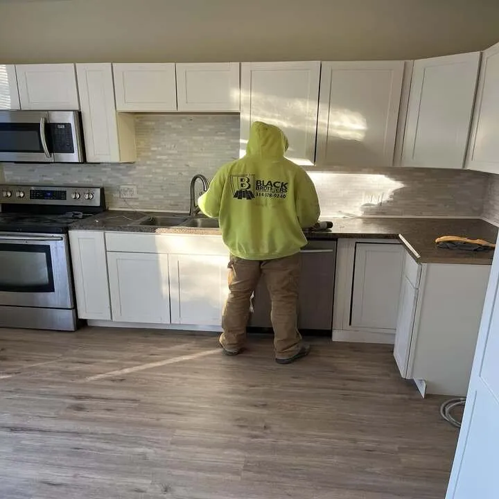 Affordable drain cleaning in Saint Louis, MO by Black Brothers Flooring and More