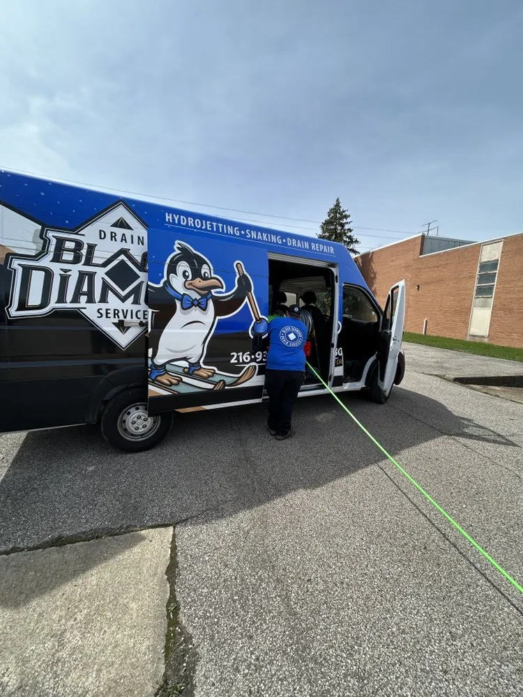Slide of Black Diamond Drain Service